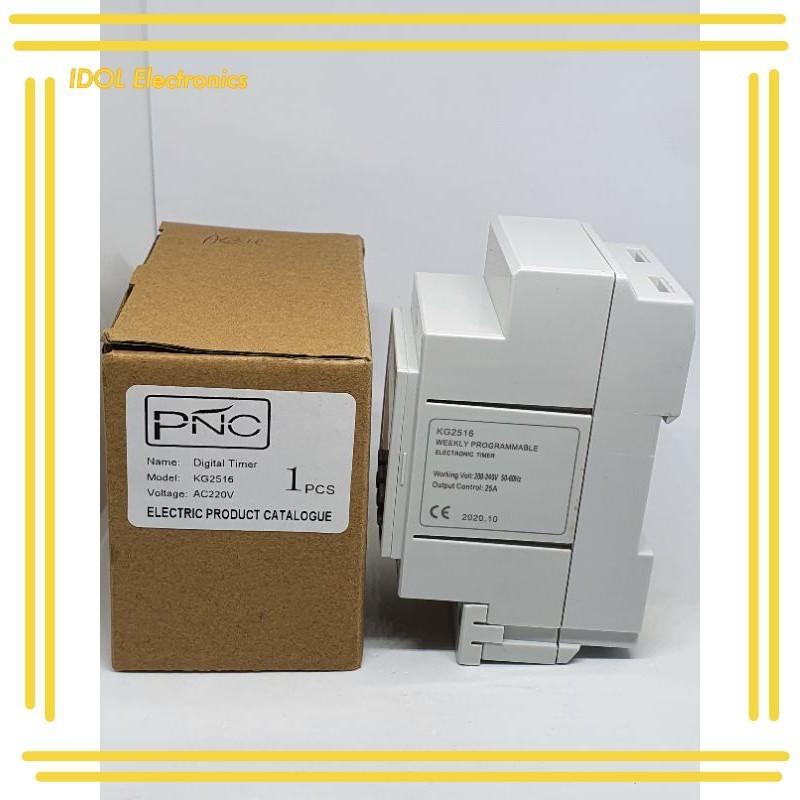 สั่งเลย! Digital timer KG2516 AC220V  KG-2516  TIMER SWITCH  7 DAY นาฬิกาตั้งเวลา 7วัน รับประกันนานถ