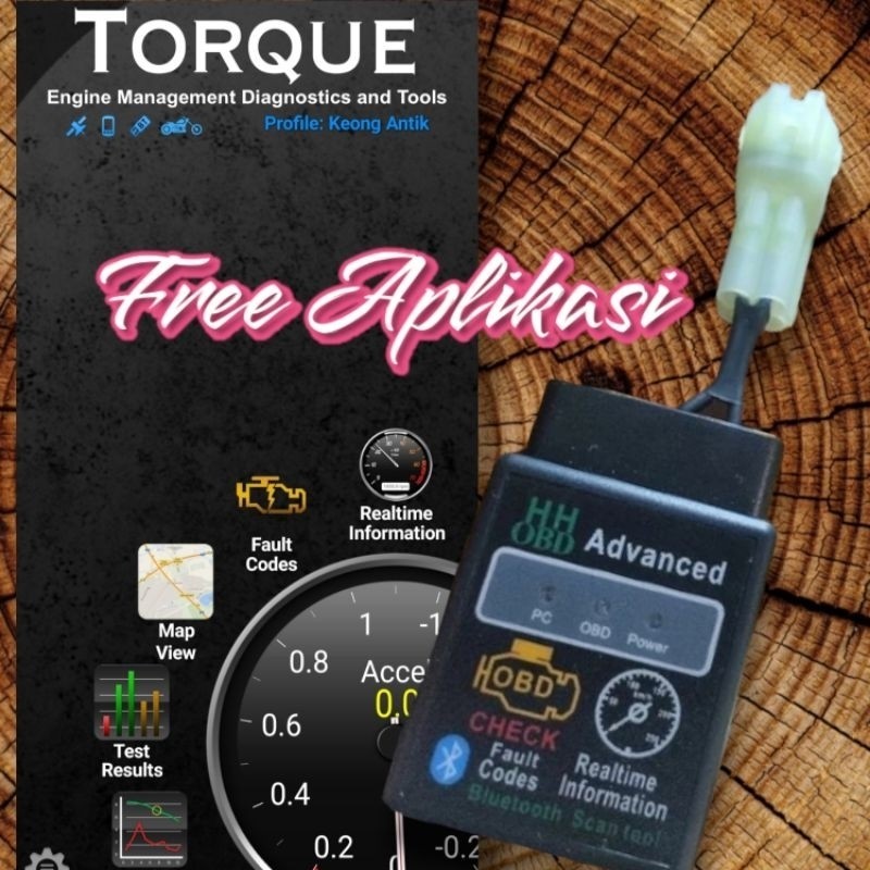 มอเตอร์ฉีด OBD2 Advance Scanner ซึ่งมีรองรับ OBD2