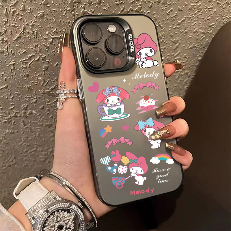 IMD เคส เงา ผิวด้าน หรูหรา สำหรับ Realme C51 C53/C61 C1 C63 C65 4G/5G NOTE50 003