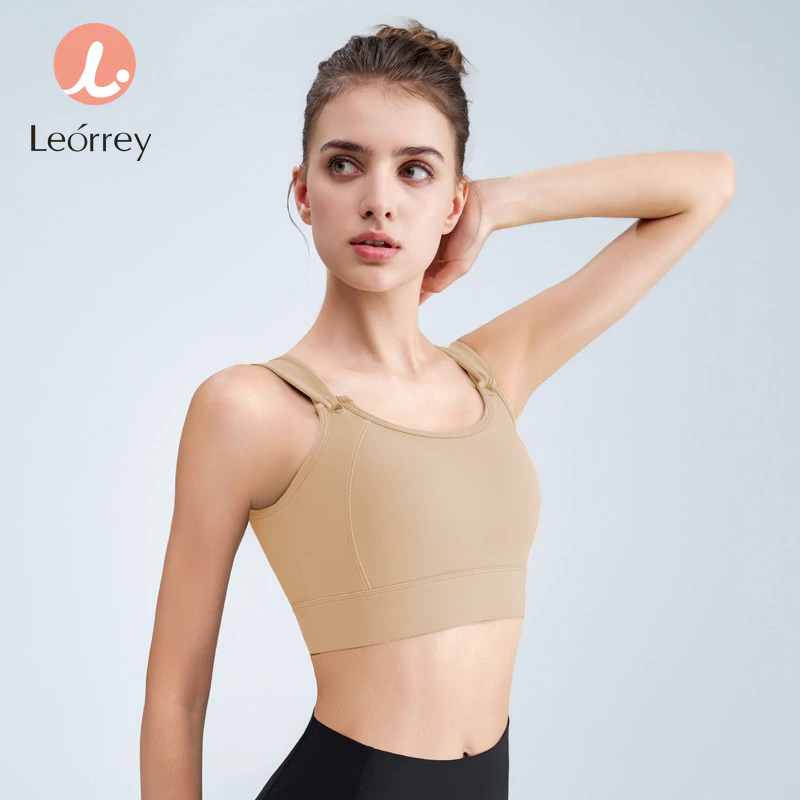 Leorrey เสื้อชั้นในมีโครงทรงสปอร์ตไซส์ใหญ่ แบบสายเดี่ยวพร้อมแผ่นรองไหล่ thumbnail 6