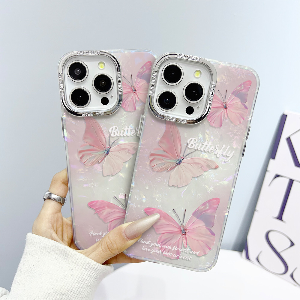 💖Stars💖เข้ากันได้ โทรศัพท์ไอโฟน iPhone 16PROMAX 15PROMAX 14PRO 11PRO 12 11 บุคลิกภาพ กรณีโทรศัพท์มือ