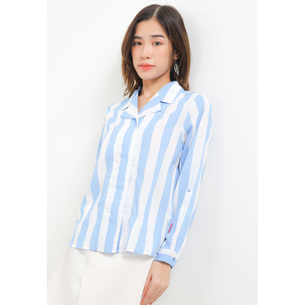 KEMEJA CDL เสื้อเชิ้ตทรงหลวมผู้หญิง P0102J02B By Cardinal