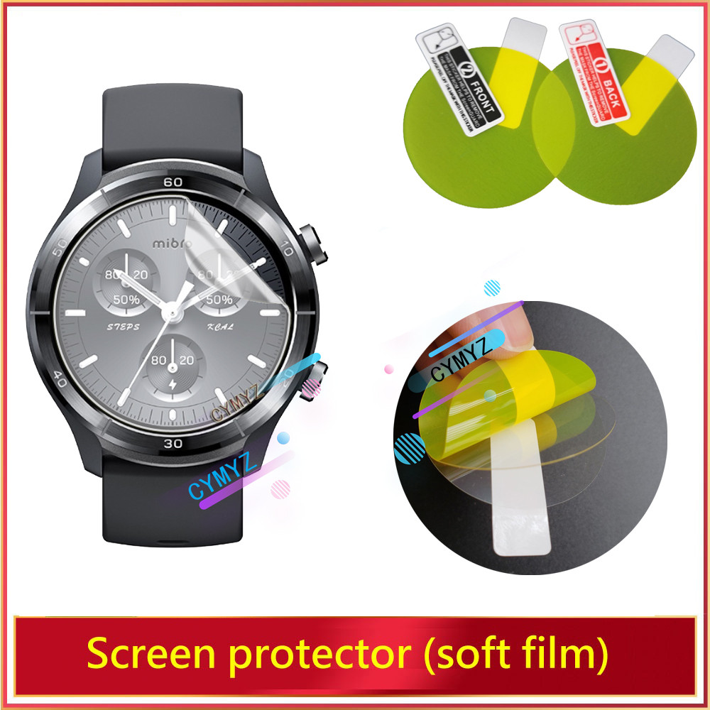 Mibro watch A2 A3 ฟิล์มฟิล์มป้องกันRepairable Cover HD Soft TPU Hydrogelฟิล์มMibroนาฬิกาA2 A3 ป้องกันหน้าจอ