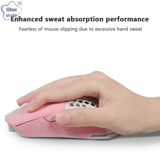 Bluestyle 15*11 ซม.DIY Anti-Slip เกมไร้สาย Universal สไตล์สติกเกอร์เมาส์ Sweat-Proof Mouse Grip เทปสวมใส่ PC Desktop แล็ปท็อปใหม่