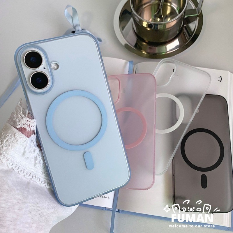 สําหรับ OPPO ค้นหา X8S Pro Ultra Reno 14 Pro 5G 4G Matte เคสโทรศัพท์แม่เหล็กธุรกิจที่เรียบง่าย Clear Hard PC ปลอกรวมทุกอย่าง Anti-fall ฝาหลัง