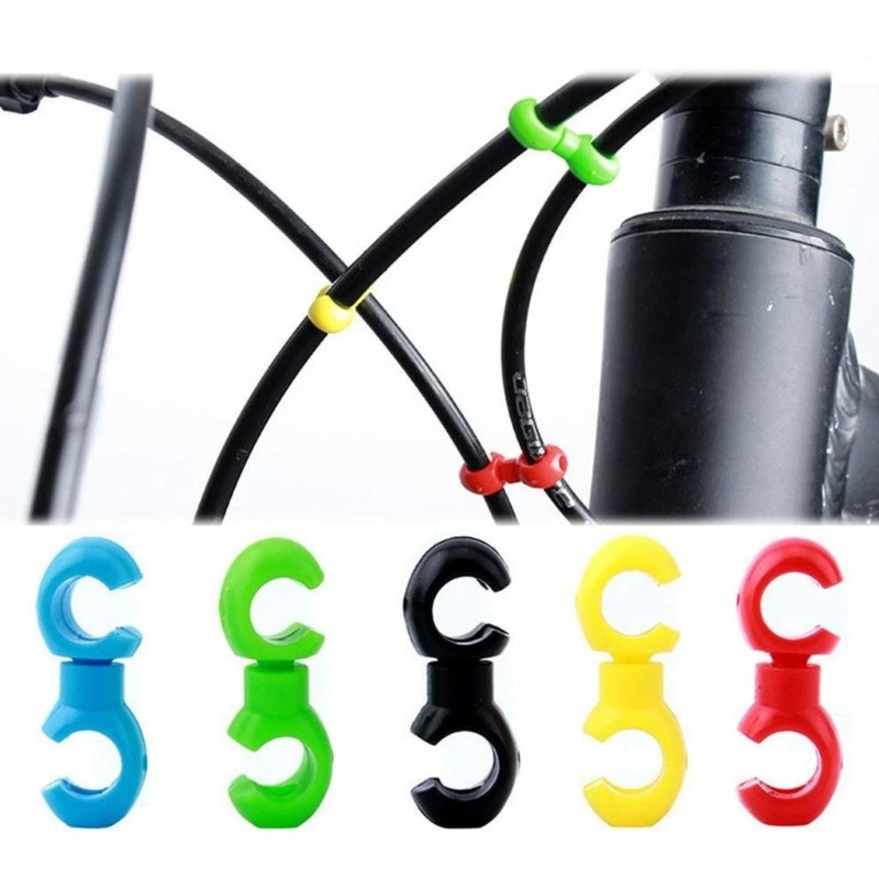 ถึง 10 ชิ้นสำหรับจักรยาน สายเบรค ชิฟเตอร์ และคลัปส์ กรอบเพื่อประสบการณ์การขี่จักรยานที่มีประสิทธิภาพ