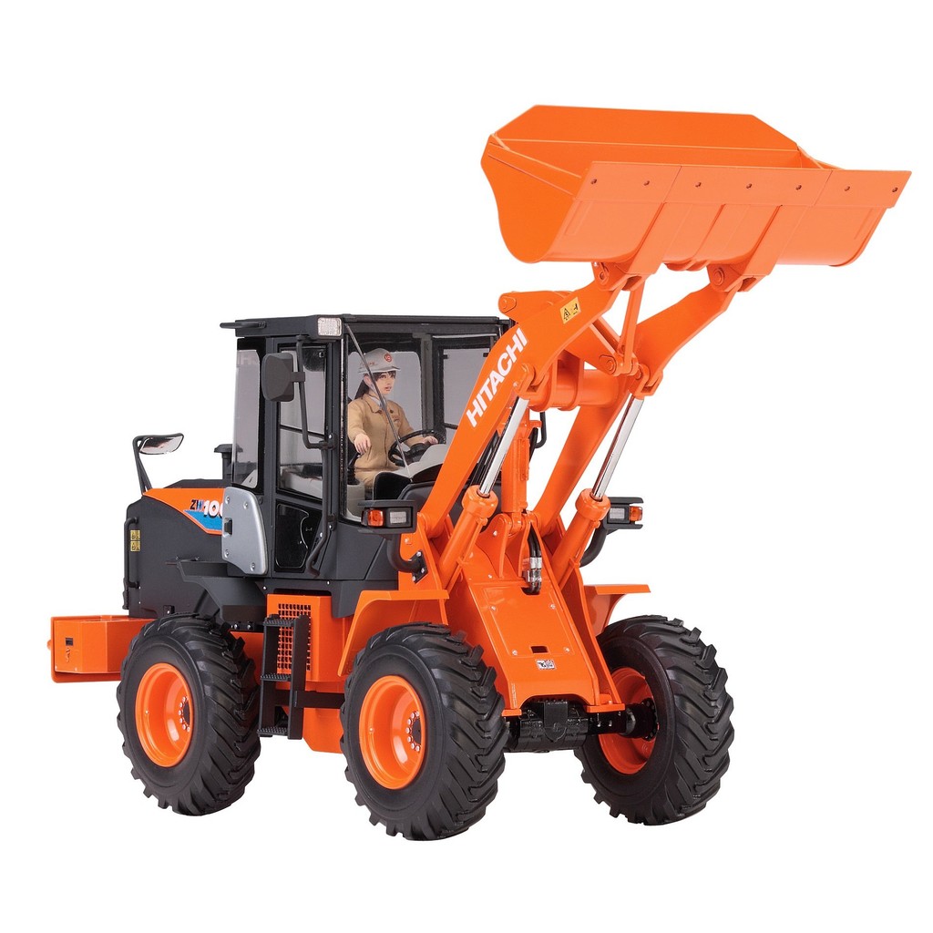 Hasegawa 1/35 Construction Machinery Series Hitachi Construction Machinery Wheel Loader Zw100-6 พลาส