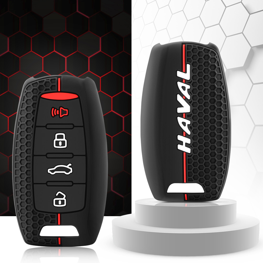 ซิลิโคนสําหรับ Haval F7x H6 2023 อุปกรณ์เสริมกุญแจรถพวงกุญแจสําหรับ Haval Jolion Joico Jollein F7 H6