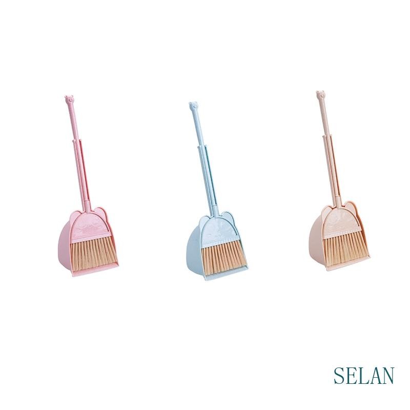 Children Small Broom and Dustpan Set Learning Sweeping Tool Toddlers Broom Kit