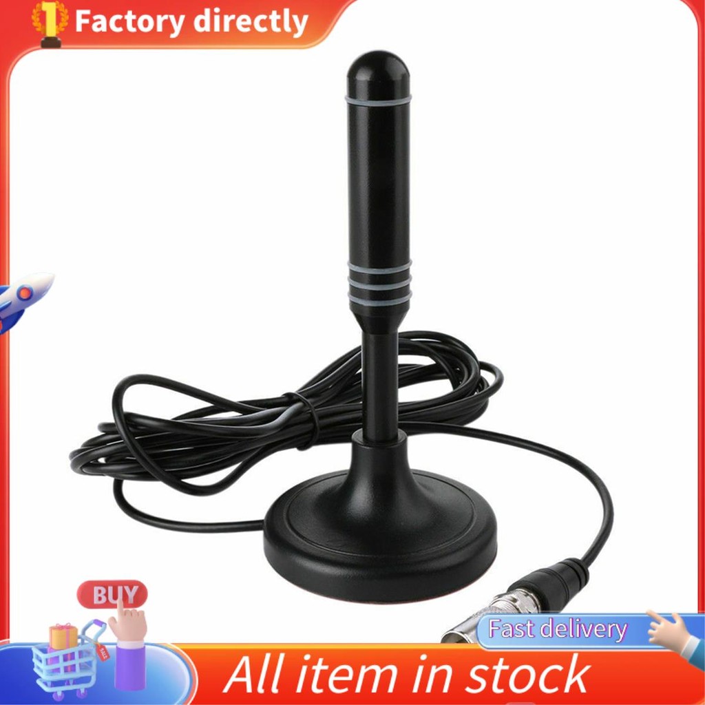 ใน -1 PCS Digital HD Freeview เสาอากาศ HDTV เสาอากาศ 300 ซม. Coax, พลาสติกกันน้ํากลางแจ้งสําหรับ DVB