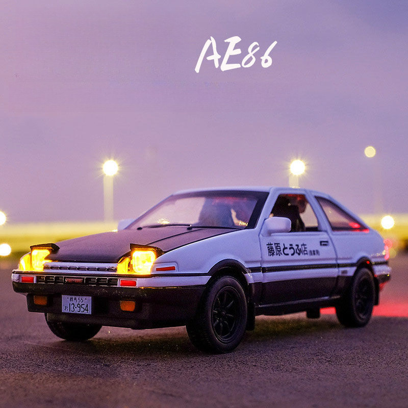 โมเดลรถโลหะ Toyota AE86