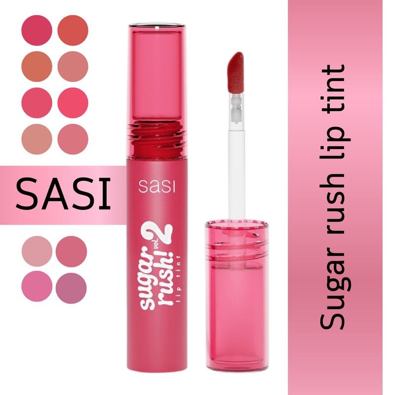 SASI ศศิ ลิปทินท์เนื้อน้ำ SASI Sugar Rush Lip Tint ปริมาณ 2 กรัม Cosmetics เครื่องสำอาง ริมฝีปาก