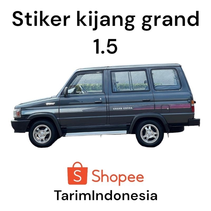Kijang Grand Extra 1.5 Body List Sticker / Kijang Grand Extra 1.5 Sticker (1PCS)