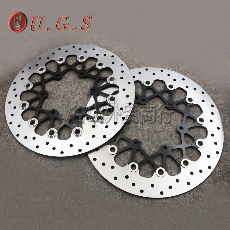 ร้านคนไทยรับประกันSuzuki GSXR600/750/1000 Large R Medium R Small R K9/L1/L2/L3/L7 จานเบรคหน้า/จานเบร