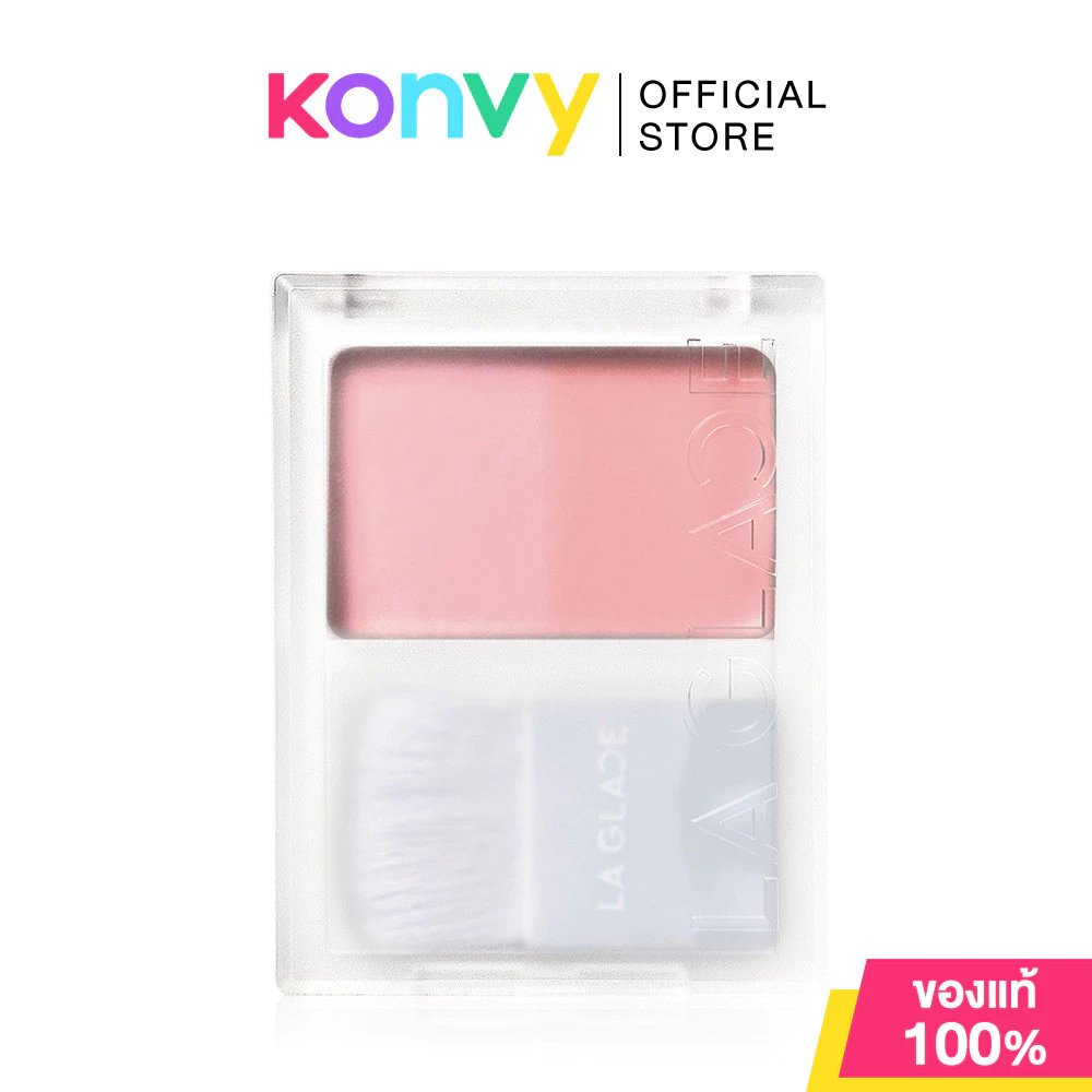 LA GLACE Brattitude Two Tone Powder Blush 4g thumbnail 4