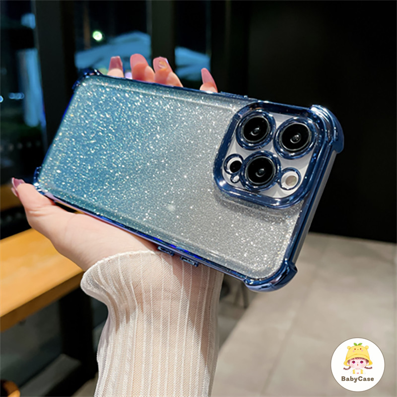 เคสไอโฟน15 สำหรับ iPhone 11 16 13 15 12 14 Pro Max XR 7 8 16 15 14 Plus X XS MAX SE 2020 ฝาครอบอ่อน ๆ ที่มีสีสันหรูหรา - รูปที่ 2