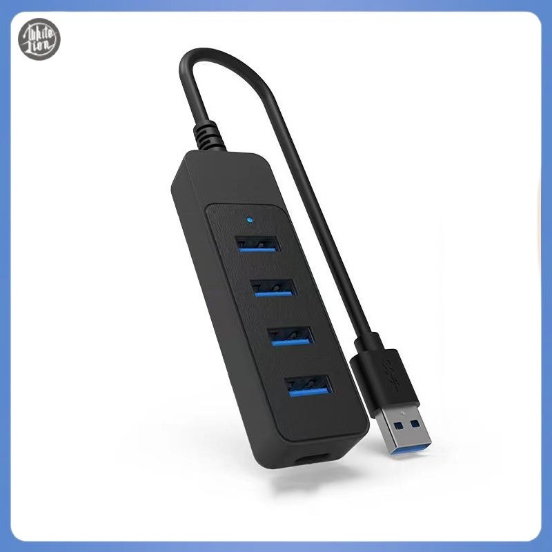 Wl| 5 พอร์ต USB อะแดปเตอร์คอมพิวเตอร์ความเร็วสูง Expander HUB พร้อมไฟ LED Multi Type-C Splitter สําห