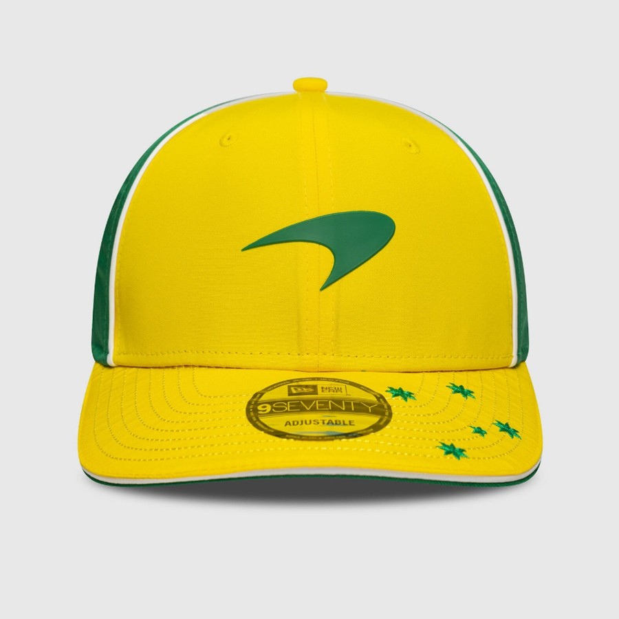 2025 หมวกแข่งใหม่ McLN f1 หมวกหมวกสําหรับผู้ชายและผู้หญิงกีฬากลางแจ้งหมวกร่มเงาแนวโน้มแฟชั่น