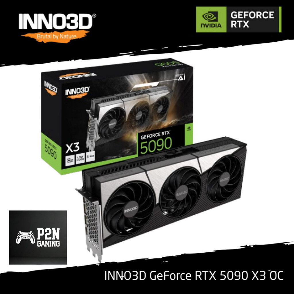 การ์ดจอ INNO3D® GEFORCE® RTX™ 5090 X3 OC