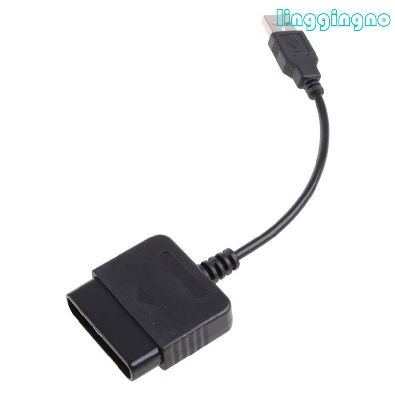 Rr สายเคเบิลแปลงอะแดปเตอร์ USB สําหรับจอยเกม PS2 เป็น PS3 PC ระบบวิดีโอเกม