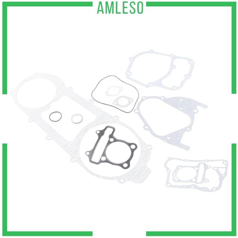 [Amleso] ชุดปะเก็นหัวเครื่องยนต์ สําหรับ GY6 150cc Moped Scooters Go Karts