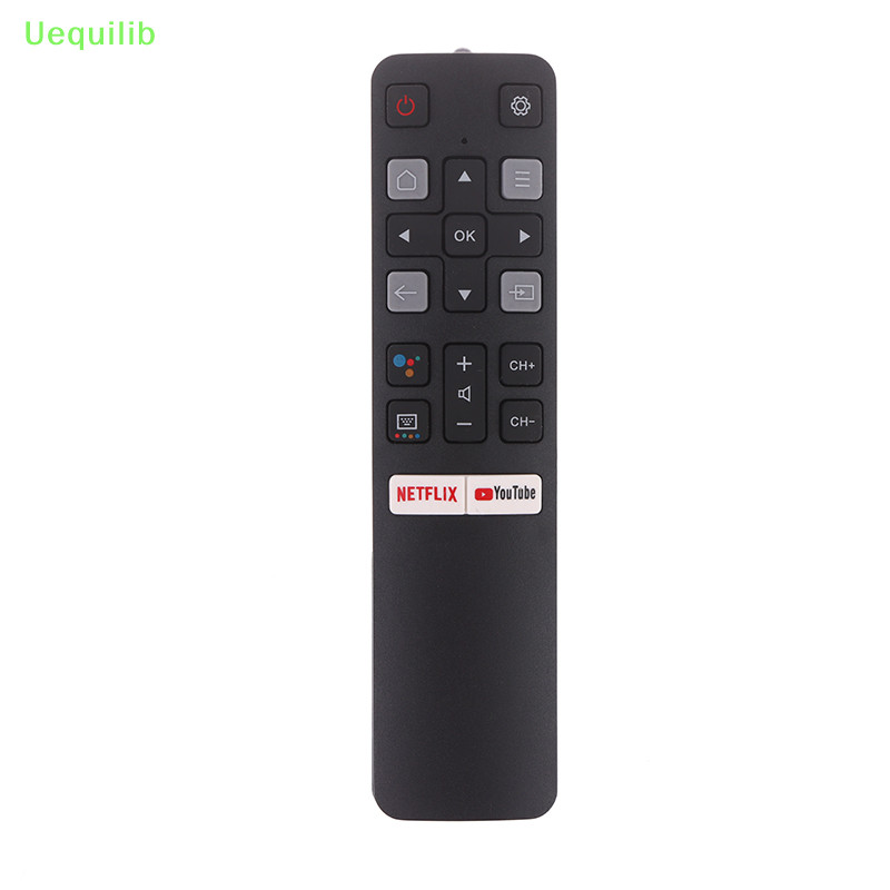 Uequilib ใหม่ รีโมตคอนโทรลเสียง สําหรับ TCL Netflix And YouTube RC802V 49P30FS 65P8S 55C715 49S6800 43S434 RC802V FNR1