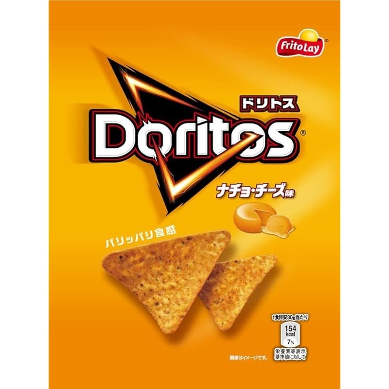 Frito-lay Doritos Nacho รสชีส 60 กรัม x 12 ถุง
