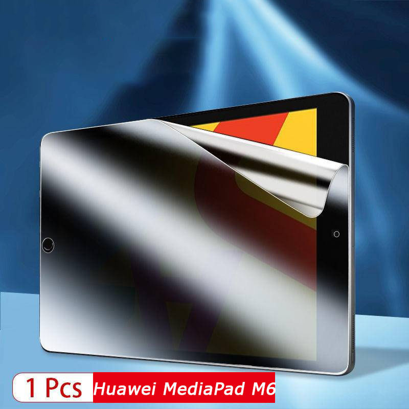 Huawei MediaPadM6 ฟิล์มไฮโดรเจล 500D ป้องกันรอยนิ้วมือ เพื่อความเป็นส่วนตัว สําหรับแท็บเล็ต Huawei MediaPad M6 8.4 10.8 นิ้ว 2 ชิ้น