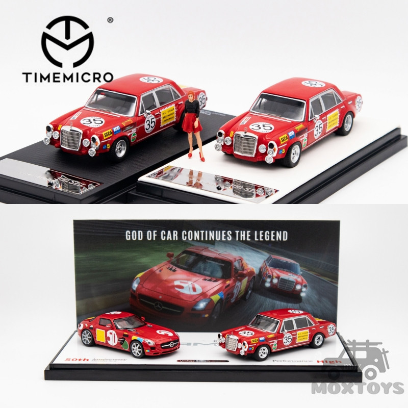โมเดลรถยนต์ TIME MICRO 1:64 300 SEL Diecast ของเล่นสําหรับเด็ก