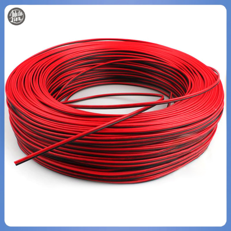Wl| ใหม่ สายเคเบิลเชื่อมต่อไฟ Led 2Pin 10 เมตร สีแดง ดํา สําหรับรถยนต์ รถจักรยานยนต์