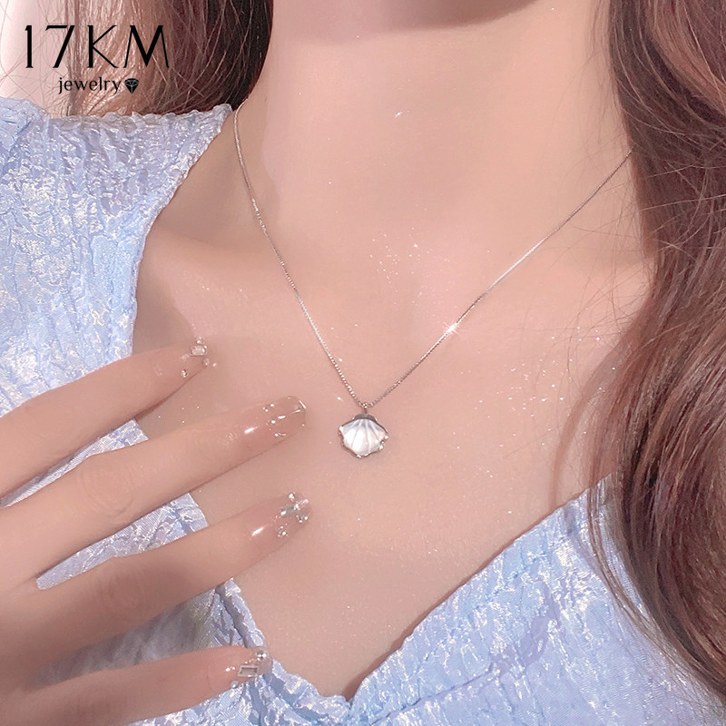 สร้อยคอโช้คเกอร์ โซ่เงิน 17 กม. สําหรับผู้หญิง