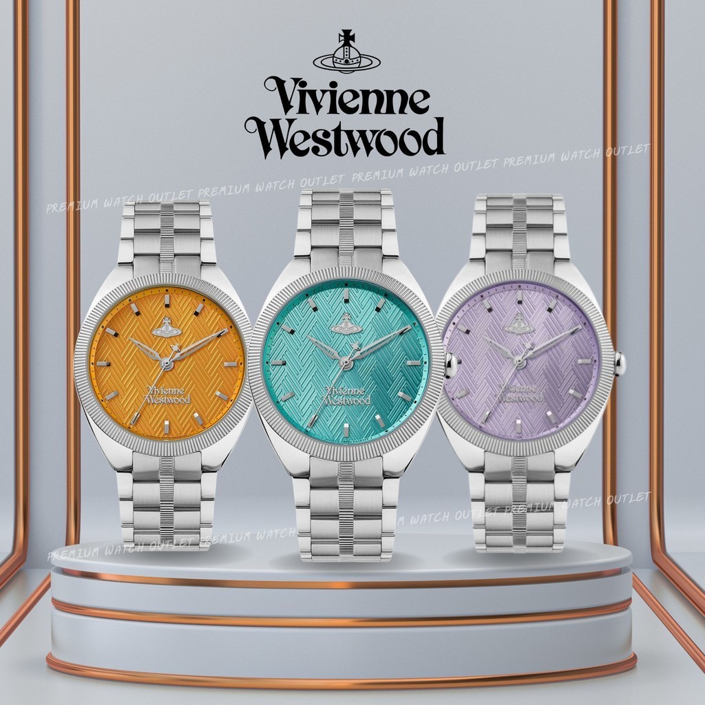 OUTLET WATCH นาฬิกา Vivienne Westwood นาฬิกาข้อมือผู้หญิง นาฬิกาผู้หญิง แบรนด์เนม  Brandname รุ่น VV281TQSL