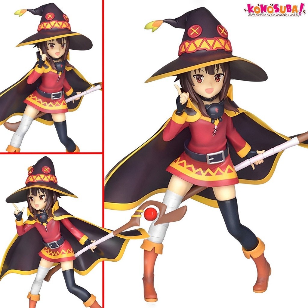 พร้อมส่ง Figure ฟิกเกอร์ KonoSuba 2 Kono Subarashii Sekai ni Shukufuku wo  Megumin เมงุมิน ชุดแม่มด