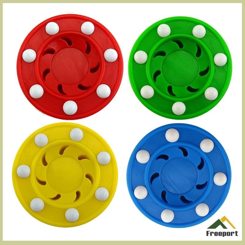 [Szgqmyyx1 ] Premium Street Replacement, Roller Hockey Puck , Passing, Stick Handling , Hockey Training Ball Wheel