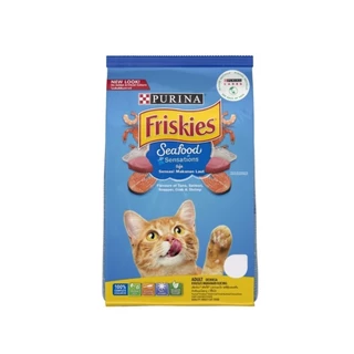 Purina Friskies อาหารเม็ดแมว ฟริสกี้ส์ โฉมใหม่ อาหารแมว 1 kg แมวเด็ก แมวโต