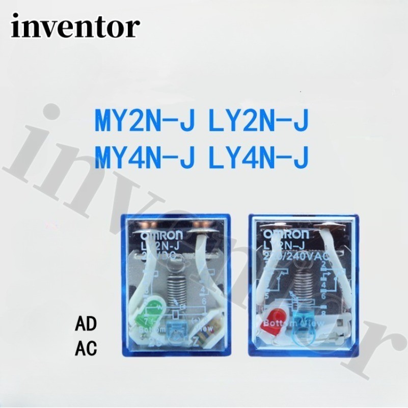 100 % ยี ่ ห ้ อใหม ่ Original Intermediate Relay MY2N-J MY2N-D2 LY2N-JAC220V DC24V MY4N-J