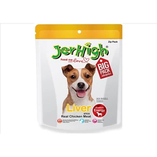 (ซอง) Jerhigh Stick เจอร์ไฮ สติ้ก ขนมสุนัข แพ็คใหญ่ 400g. สุดคุ้ม