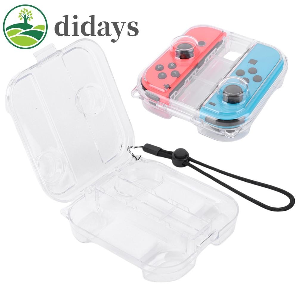 กล ่ องเก ็ บเคสป ้ องกันโปร ่ งใสสําหรับ Nintendo Switch/OLED Joy-Con