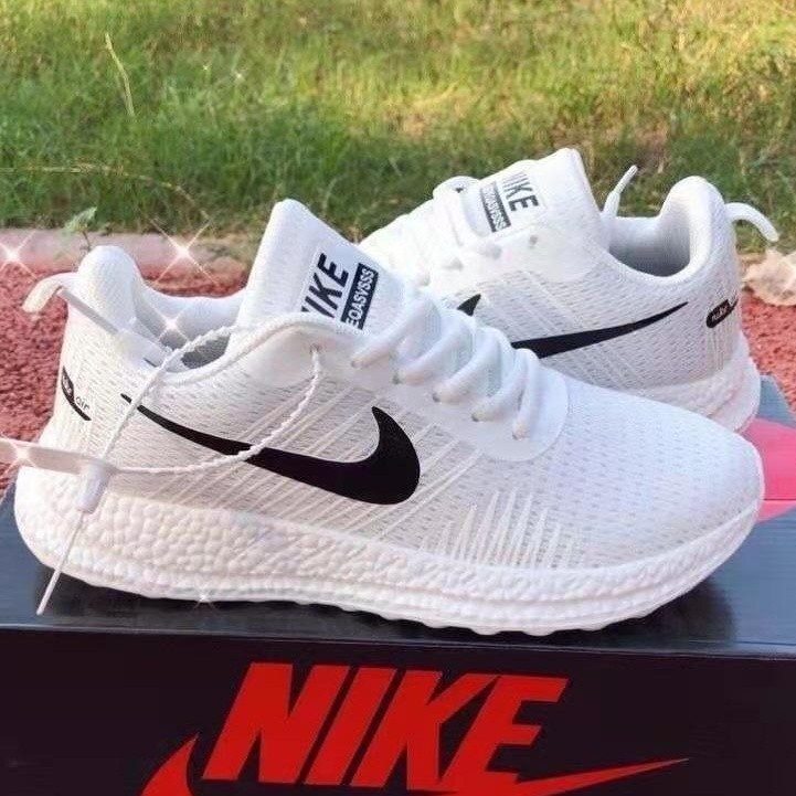 24h ready stock men women shoes female sports shoes ni ** Ke sneakers men's women's sports double wear-resistant running