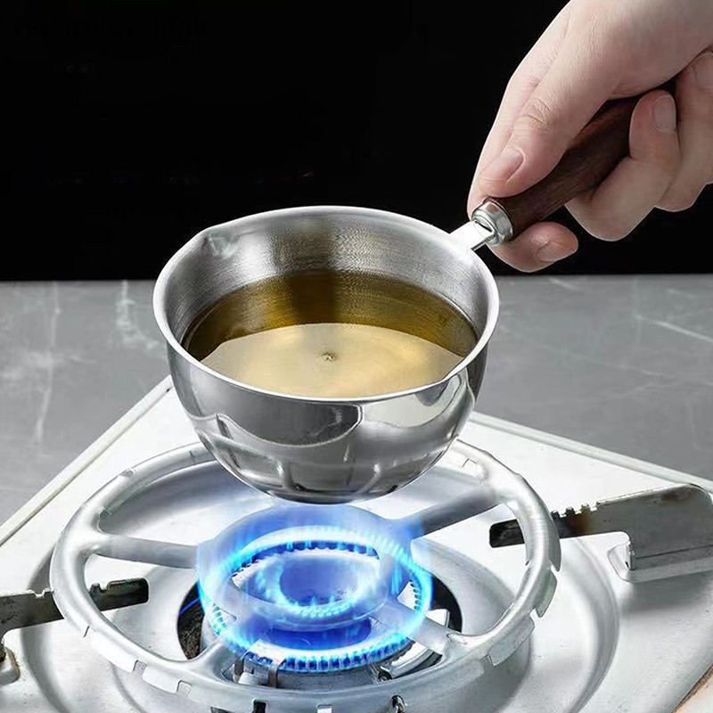 Adorelovepink หม้อ Saucepan กระทะนมซอสทําอาหารซุปหม้อน้ํามันอุ่นสต็อก Ladle Induction Butter Melg กาแฟก๋วยเตี๋ยวหม้อขนาดเล็กต้ม th