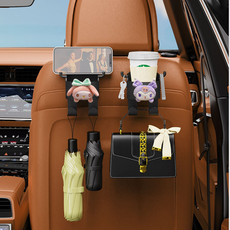 Sanrio ที ่ วางแก ้ วน ้ ําในรถยนต ์ มัลติฟังก ์ ชั ่ นน ่ ารัก อุปกรณ ์ เสริมในรถยนต ์