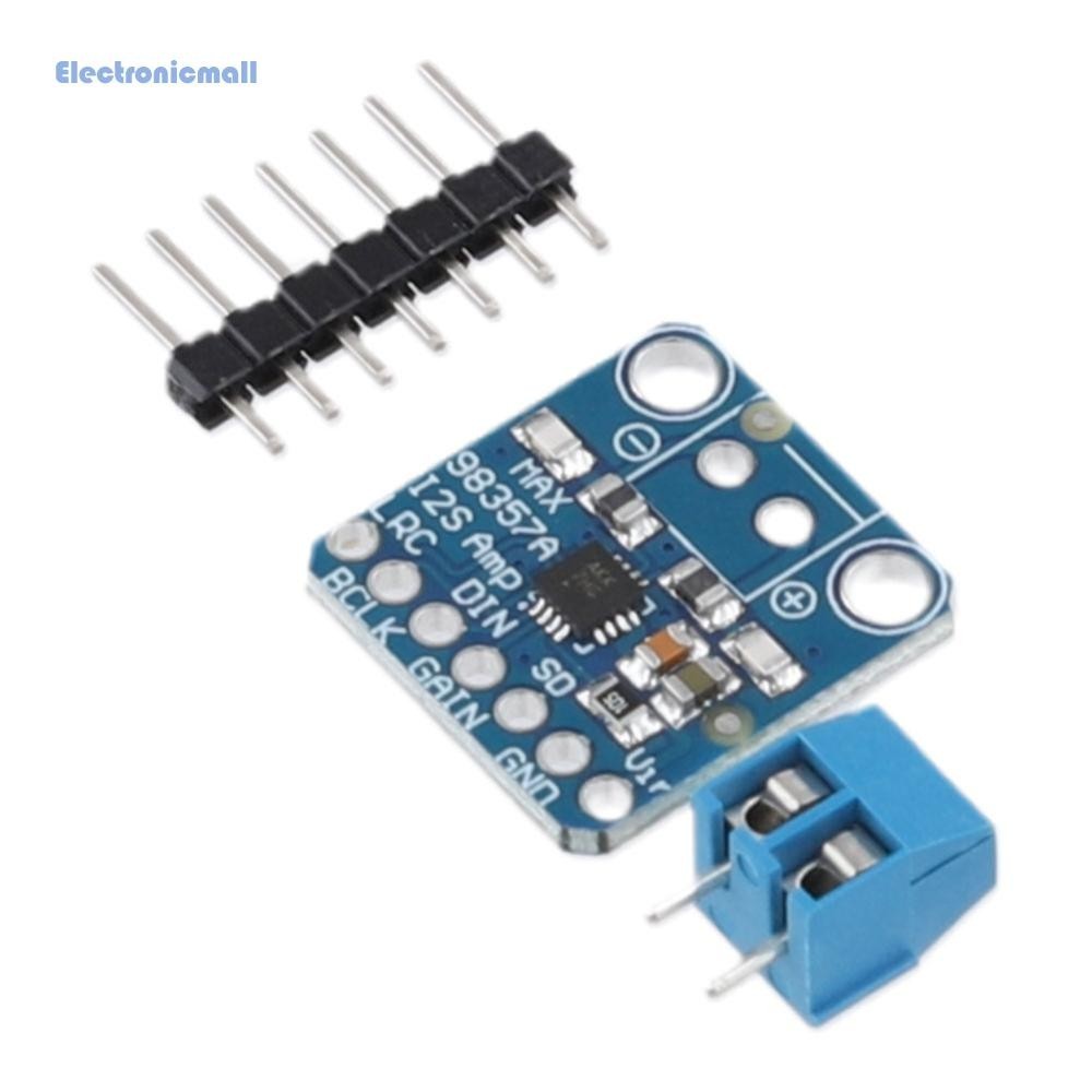 [ElectronicMall01.th ] Max98357 เครื ่ องขยายเสียง Breakout Interface DAC Decoder 3W Class D Filterless Amplifier Breakout Audio Board สําหรับ Raspberry Pi