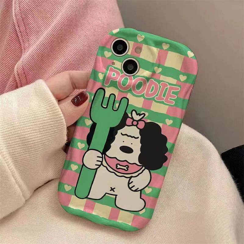 Funny Puppy Iphone15promax Phone Case Apple 14/13/12/11 Soft Case Xs/XR Drop-Resistant 876P Dvff