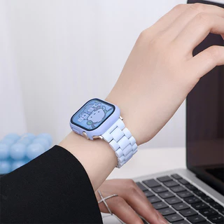 Candy สายนาฬิกาเรซิ่นสี Macaron สําหรับ Huawei Watch Fit 5/5 Pro/4/4 Pro/3