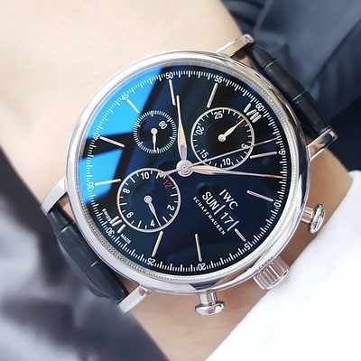 Iwc IWC Business 44.8k Bertao Fino Watch Men 's Watch Mechanical