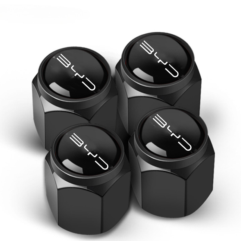 🇹🇭ส่งจากศูนย์ไทยครับ🇹🇭  BYD ATTO 3 เพลง PLUS Tang Han TAN ซีล Dolphin U8 รถล้อยางวาล์ว Caps ฝาครอบต้นกำเนิดพร้อมอุปกรณ์เสริมยี่ห้อ