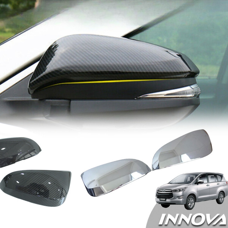 Toyota Harrier XU60 XU80 (2013-2024 กระจกมองข ้ าง Chrome Carbon Cover