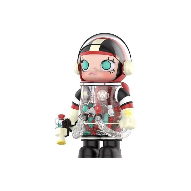 Pop Mart Graffiti 400 % MEGA SPACE MOLLY Graffiti 5th Anniversary อินเทรนด ์ Play Figure ตกแต ่ ง