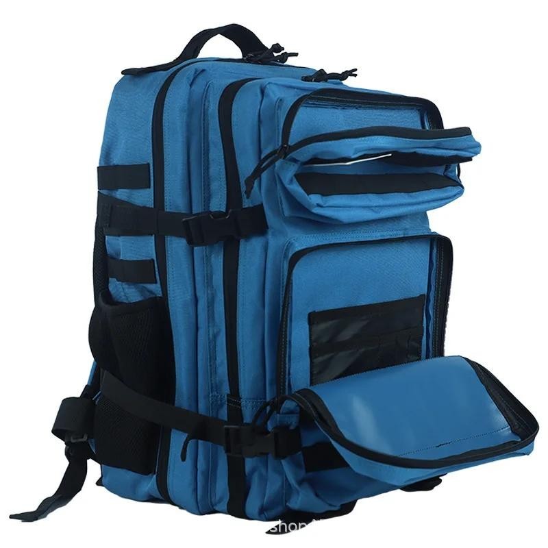 [ตำนาน 7] 25L/45L ทหารยุทธวิธีกระเป ๋ าเป ้ สะพายหลังกลางแจ ้ งการฝึกอบรมยิมกระเป ๋ าเดินป ่ าCamping Travel Rucksack 3D Trekking Molle Knapsack - รูปที่ 3