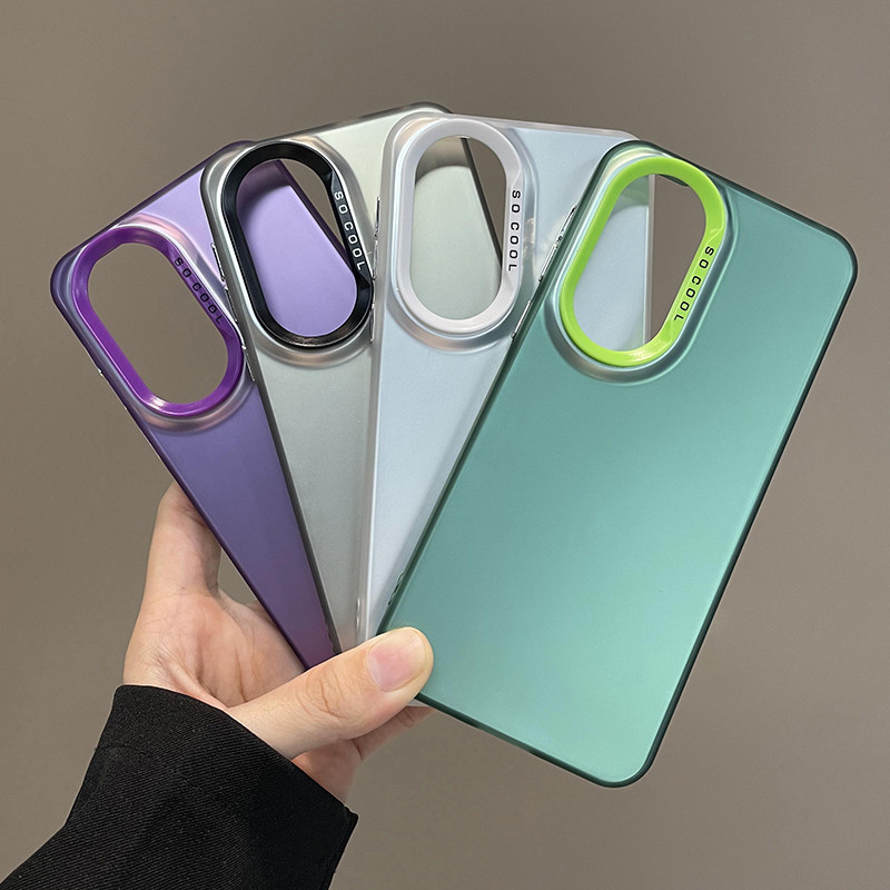 เคสกึ่งโปร่งแสง Oppo A98 5G/A78 5G/A58 4G เคส TPU กันกระแทก